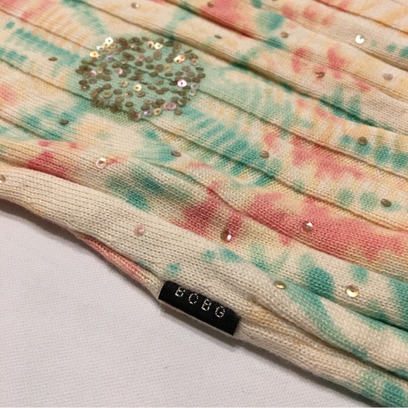 BCBGMaxAzria Tue Dye Cardigan Sweater Size Medium - Picture 10 of 10